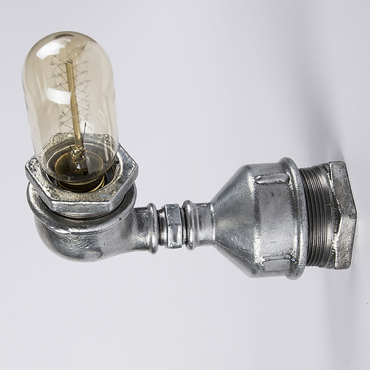 Industrialna Lampa Loft z Rur. Kinkiet Mada IwonaLa