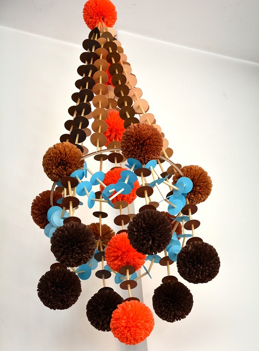 makramy Pająk ludowy