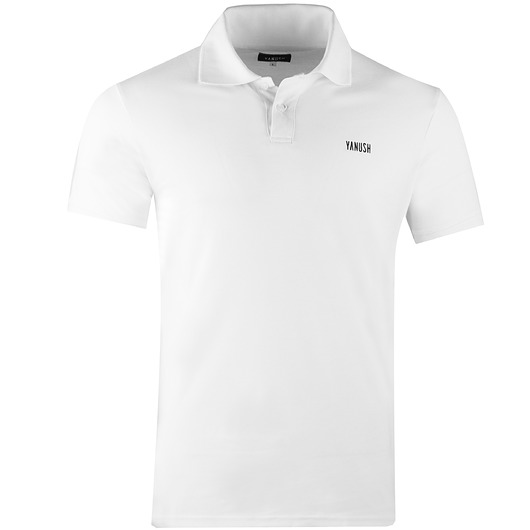 Biała Koszulka Polo Slim Fit Yanush