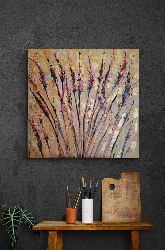 obrazy Obraz na zamówienie kupującego - Letni błysk - 50x50 cm