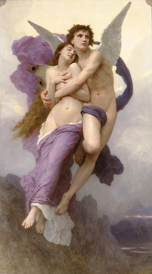 obrazy Porwanie Psyche - William - Adolphe Bouguereau - obraz na płótnie