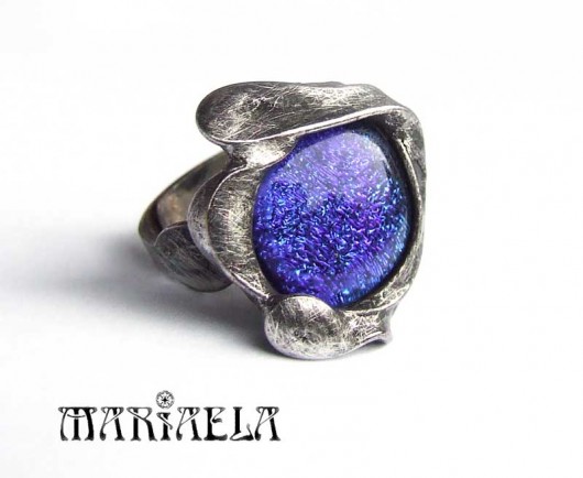 MAGICZNIE dichroiczny granat MARIAELA