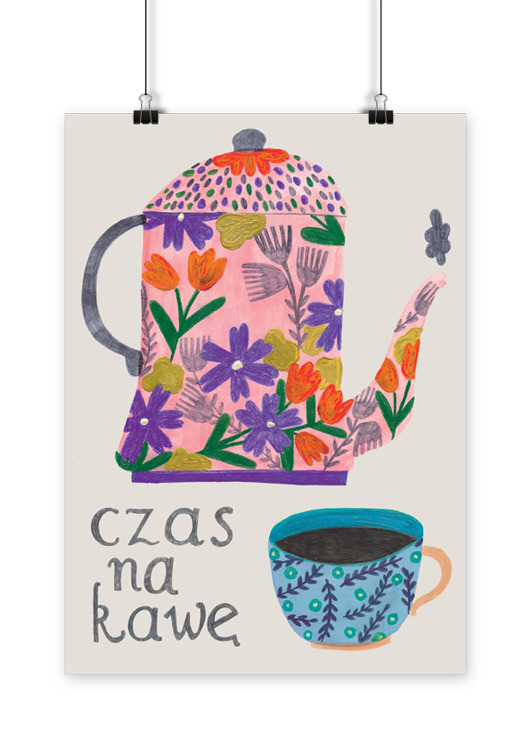 plakaty Plakat  Czas na Kawę