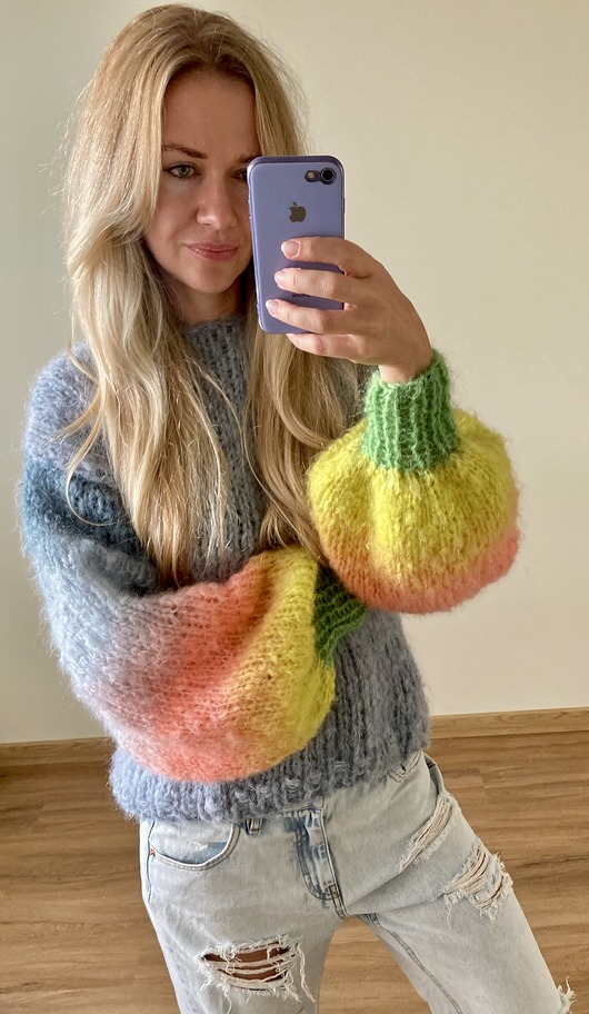 swetry damskie  Sweter oversize