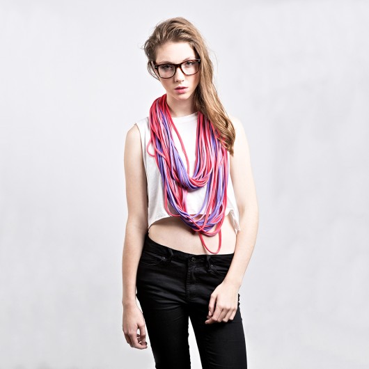 Zamotka Dzianinowy Naszyjnik LOLLY POP CADOaccessories