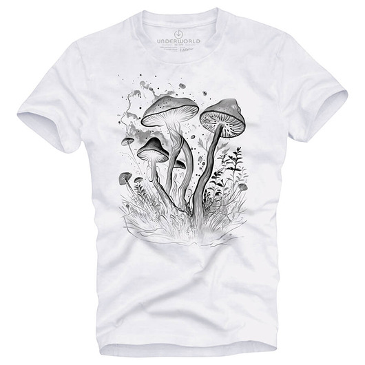 t-shirty męskie T-shirt męski UNDERWORLD Mushrooms