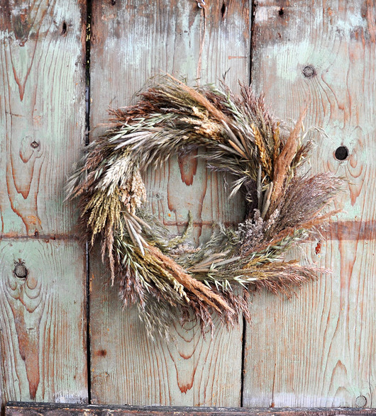 Naturalny wianek boho mamuta