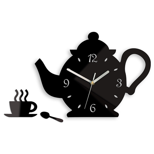 Zegar kuchenny Czajnik  ModernClock