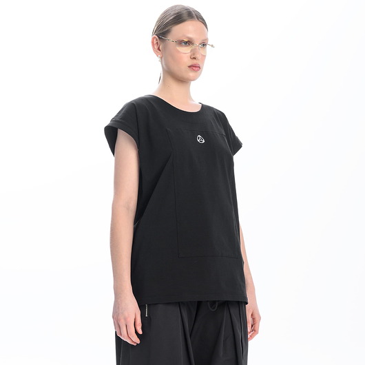 t-shirt damskie Tank-top Zimny Cel