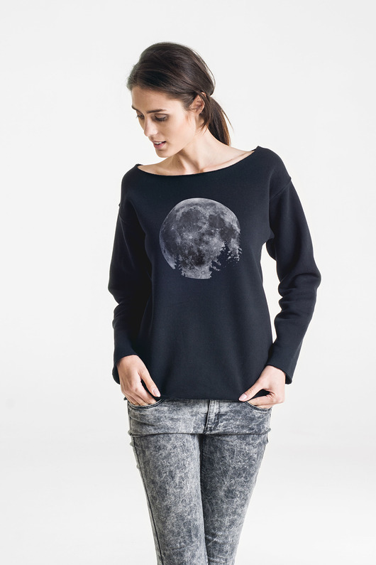 MOON Bluza Oversize GAU great as You