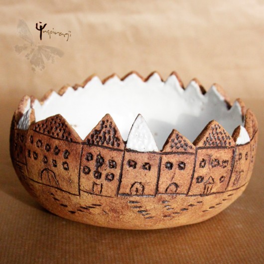 Ceramiczny MISECZKA - miasteczko w inspiracji