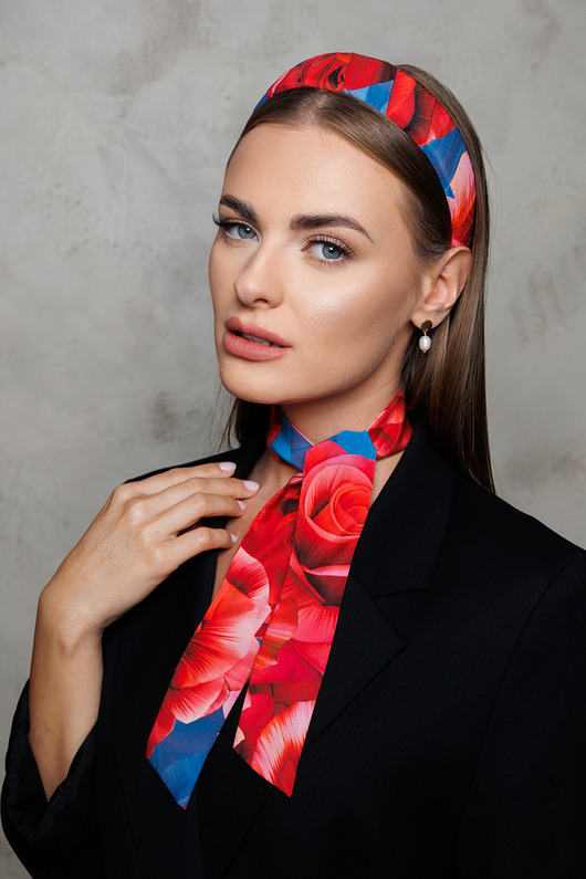 opaski do włosów Opaska Rose Silk