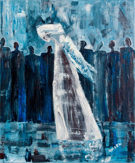 grafiki i ilustracje Samotność