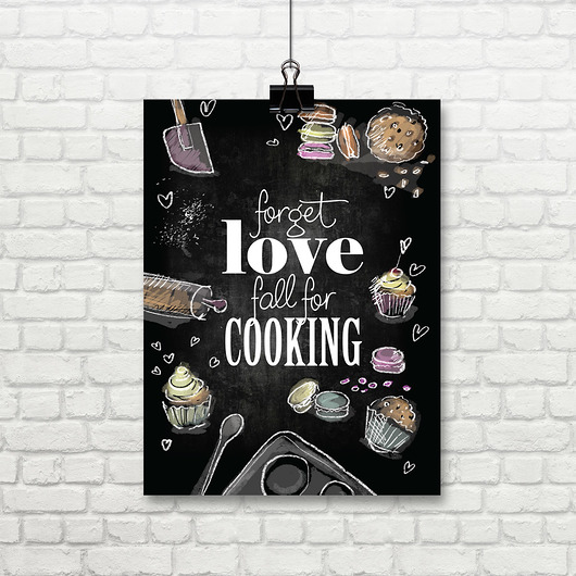 grafiki i ilustracje COOK - grafika z serii  KITCHEN STORY