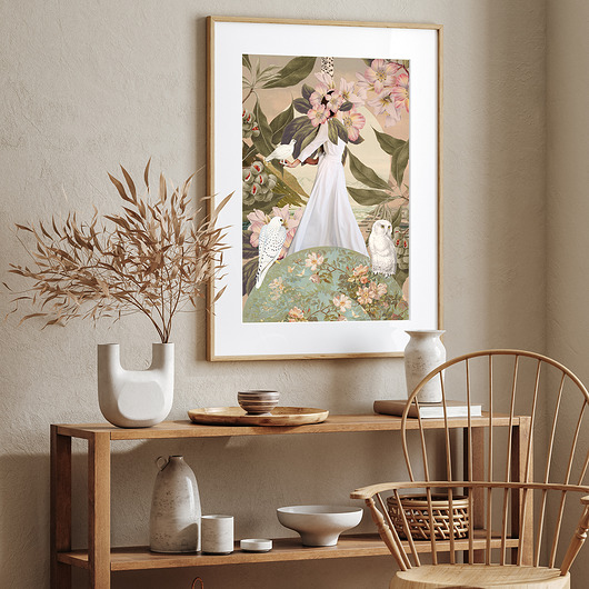 grafiki i ilustracje Plakat - Owl Eyes on You