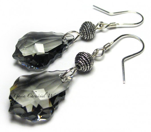 kryształ Swarovski w srebrze Gosia Chruściel-Waniek