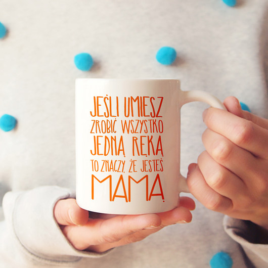 Jedną ręką Kubek ONE MUG A DAY