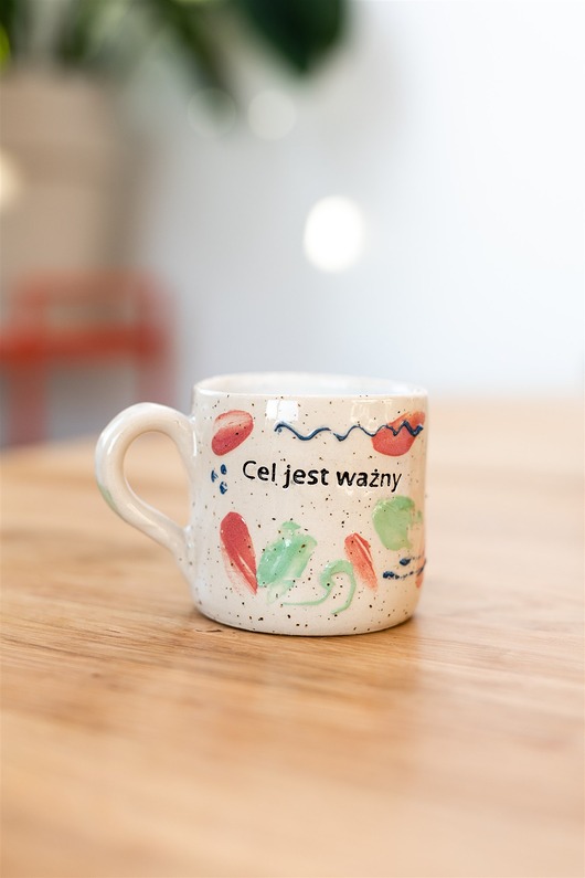 kubki Ceramiczny Kubek 250 ml "Cel jest ważny"