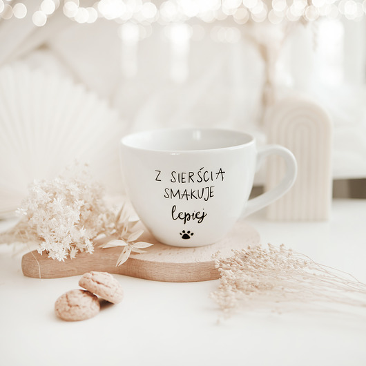 kubki Kubek 500 ml - Z sierścią smakuje lepiej
