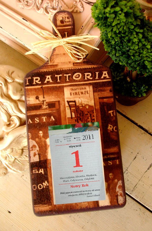 Trattoria kalendarz 2011 AvA