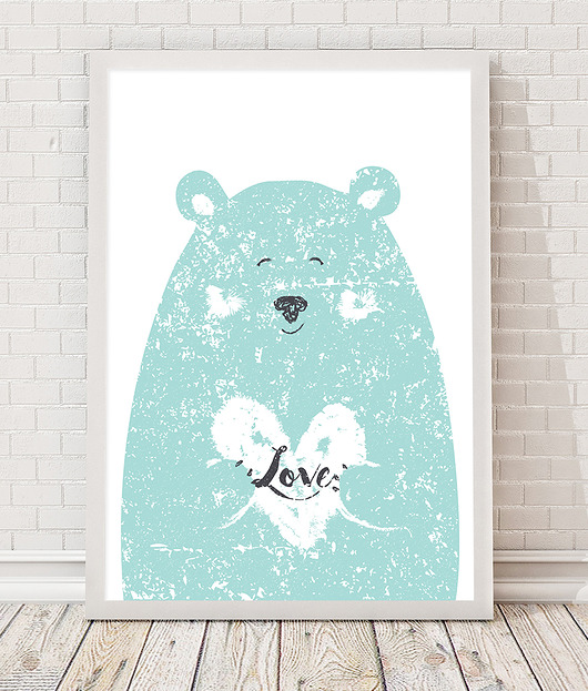 Obrazek A3 - love Desihome