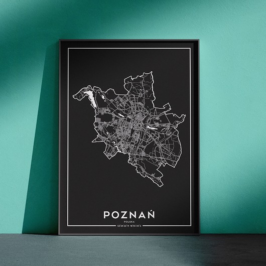 plakaty Plakat Miasto - Poznań