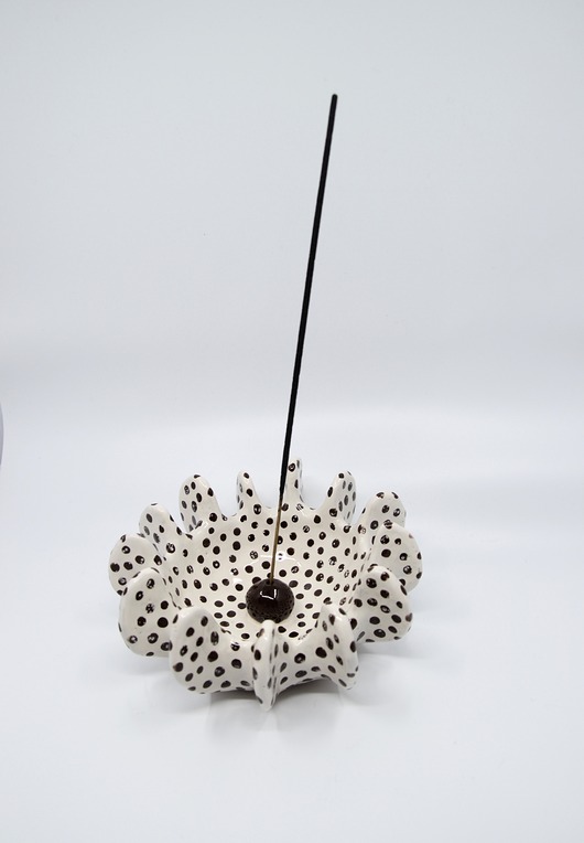 Podstawki pod kadzidełka Podstawka na kadzidła Polka Dot
