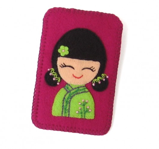 Etui na telefon Orient Girl  Tulis