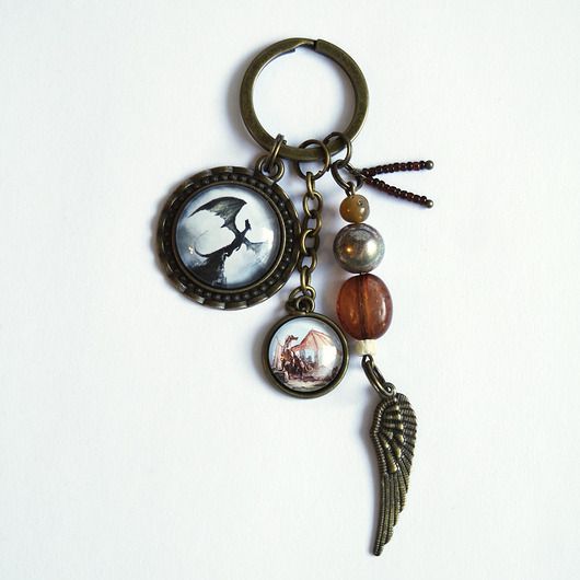 breloki dla niego Breloczek - Smoki, skrzydło