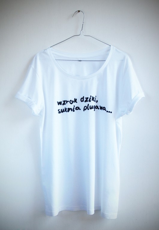 Dla odważnych Dziki Supermiękki T-shirt  mmhm