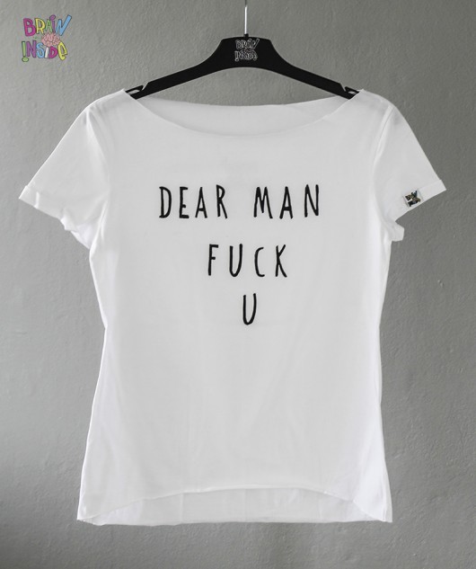 Dear Man! Tee Brain Inside