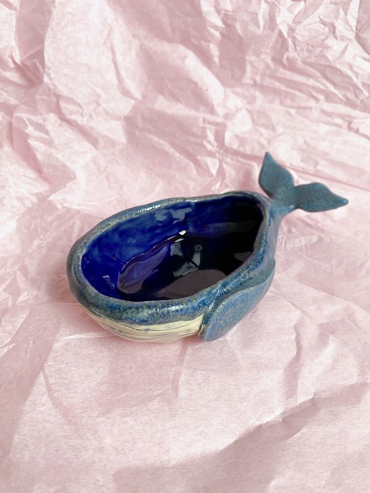 dodatki - różne Wieloryb ceramiczny