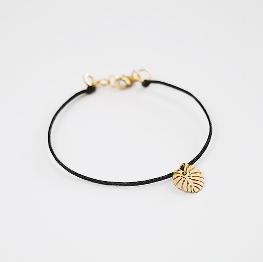 Bransoletka Vander Monstera na sznurku Vander jewelry