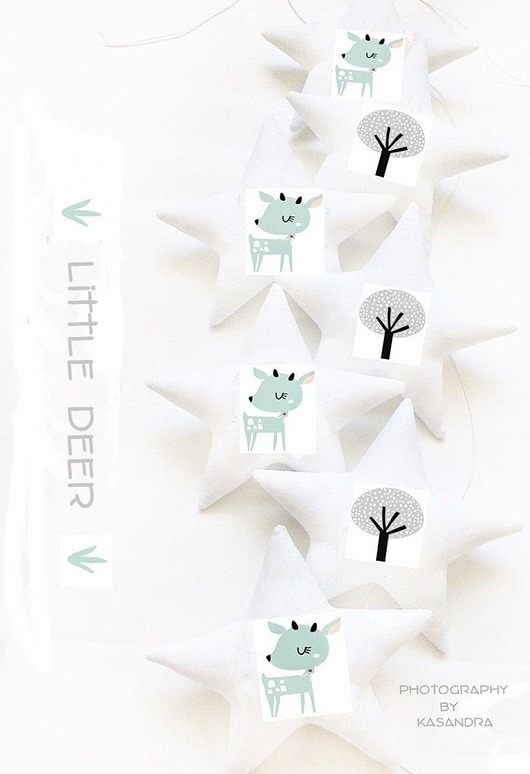 LITTLE DEER - girlanda JELONEK Pracownia ktorej nie ma