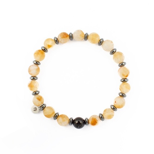 biżuteria męska Męska bransoletka zodiakalna - Panna - odwaga i dobrobyt I S