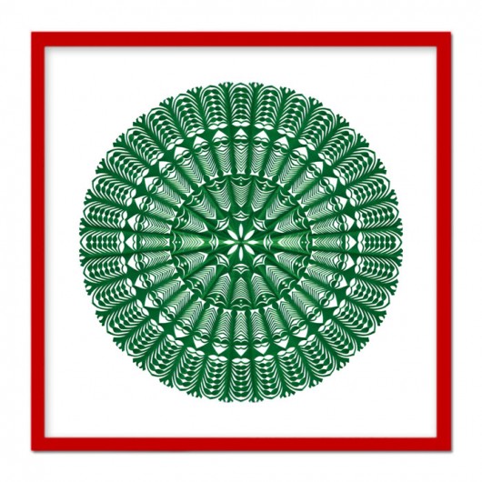 kurpiowska GEOMETRIA 2 (Handmade Art CutOut) na ludowo