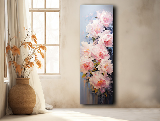 plakaty Peonie - Plakat - Olej, Boho, Abstrakcja