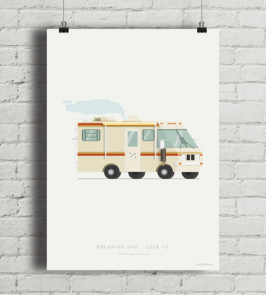 plakaty Plakat Breaking Bad - Bounder Fleetwood