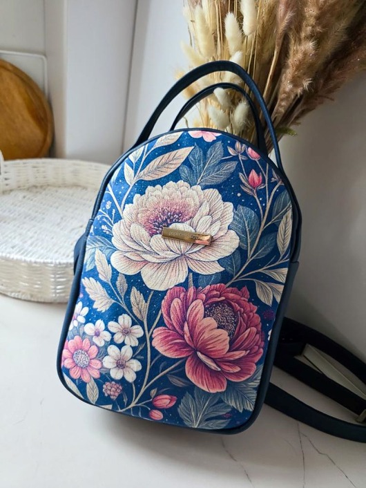 plecaki Plecak Codzienny Zielone Kwiaty