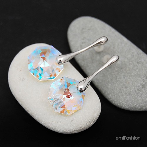 kryształ Swarovski Crystal AB w srebrze MAREMI Jewelry