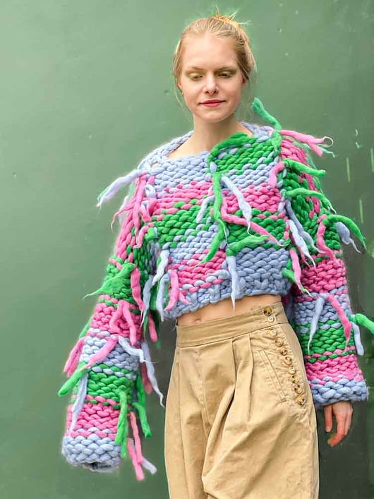 swetry damskie  100% Merino sweter na drutach