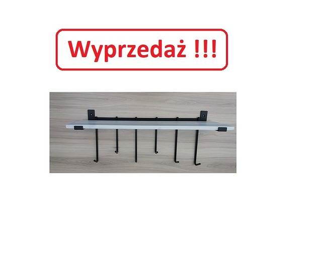 WIESZAK Z - 12 CZARNO - BIAŁY MOIKA DESIGN