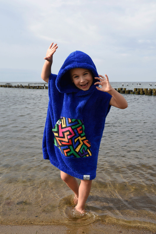 bielizna i piżamy dla chłopców Surf Poncho HugMe made by 7084