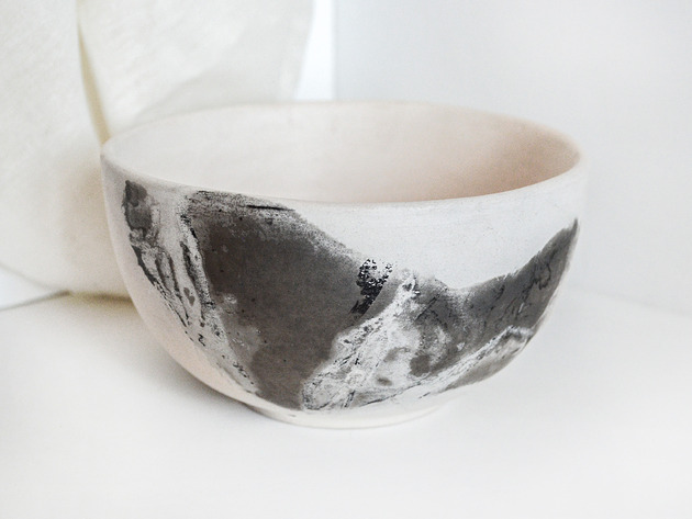 talerze, miski Ręcznie wykonana miska ceramiczna