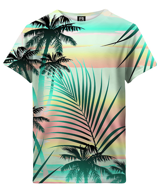 t-shirty dla dziewczynki T-shirt Girl DR.CROW Tropical Beach