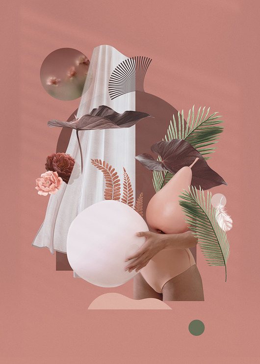 grafiki i ilustracje Kolaż DUSTY