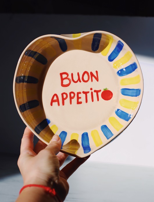 patery i talerze Talerz Serce