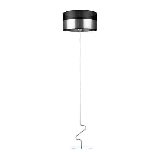 lampy podłogowe Designerska lampa stojąca do salonu w stylu glamour LED JERSEY GLAM