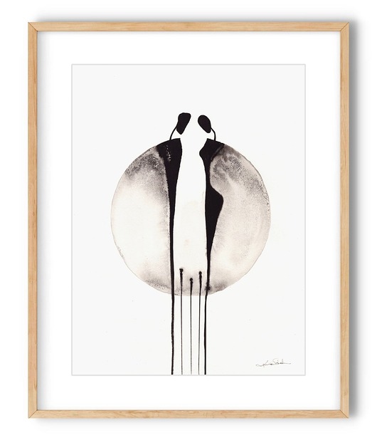 obrazy Grafika 30x40cm wykonana ręcznie