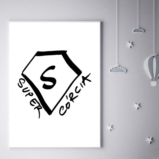 super córcia Skandynawski plakat  Plakatowka